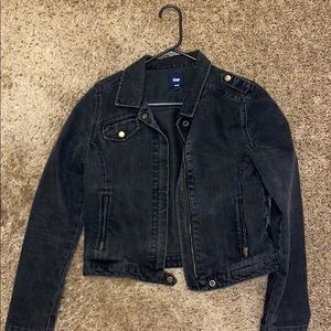 Gap black jean jacket